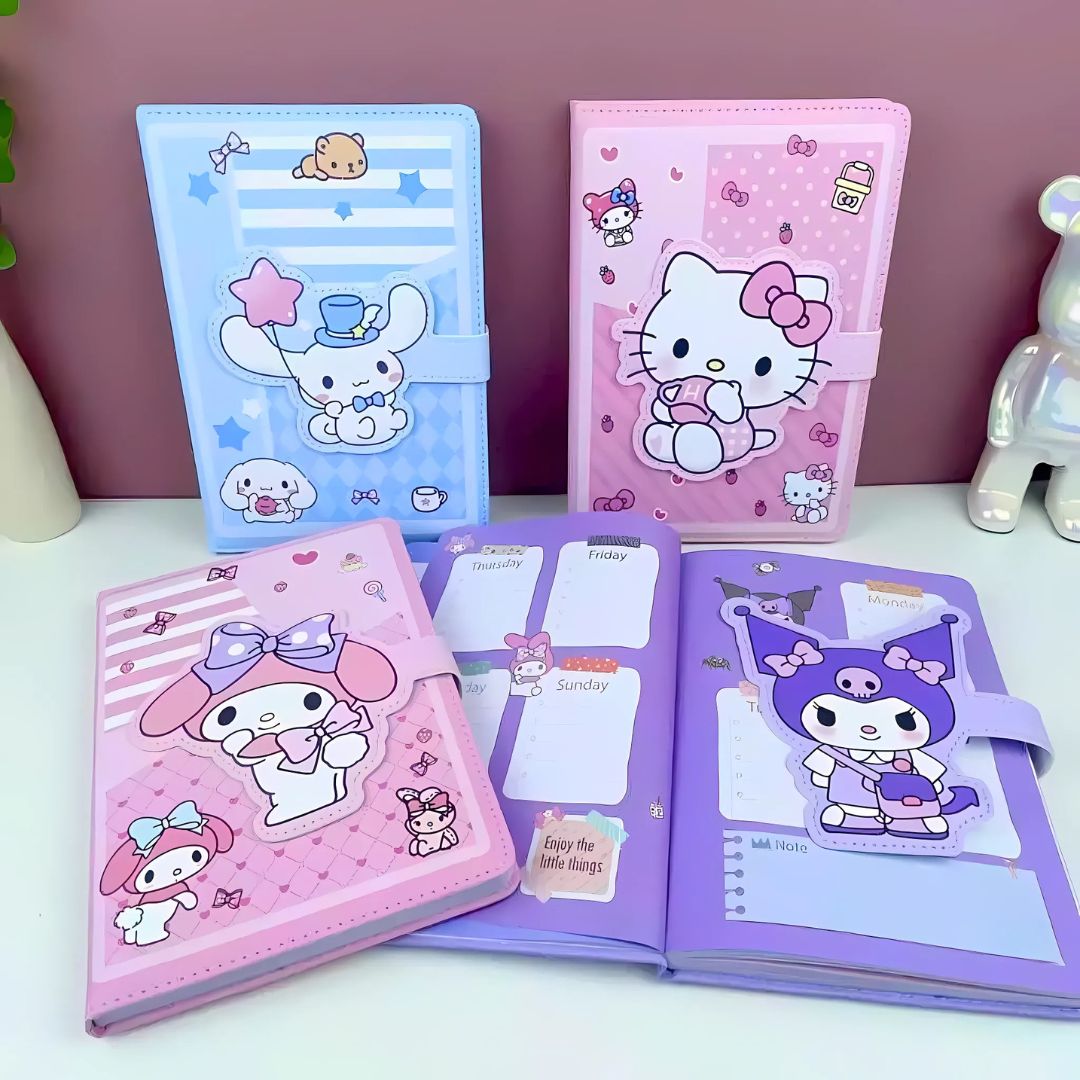 Sanrio Diary with Snaplock - Tinyminymo