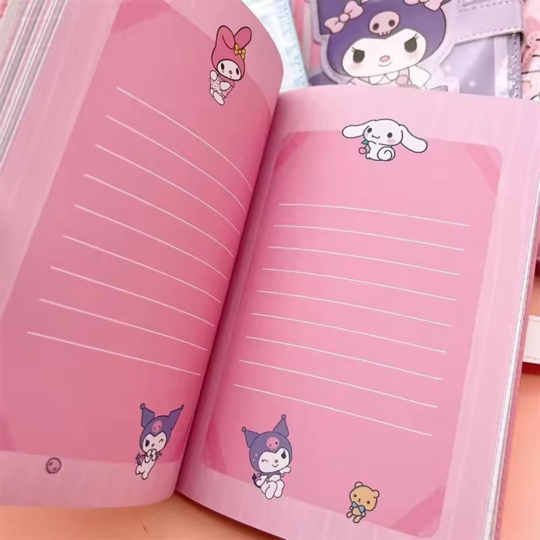 Sanrio Diary with Snaplock - Tinyminymo