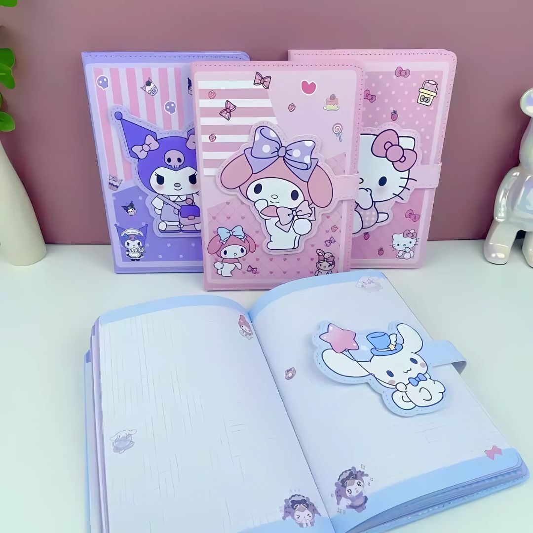 Sanrio Diary with Snaplock - Tinyminymo