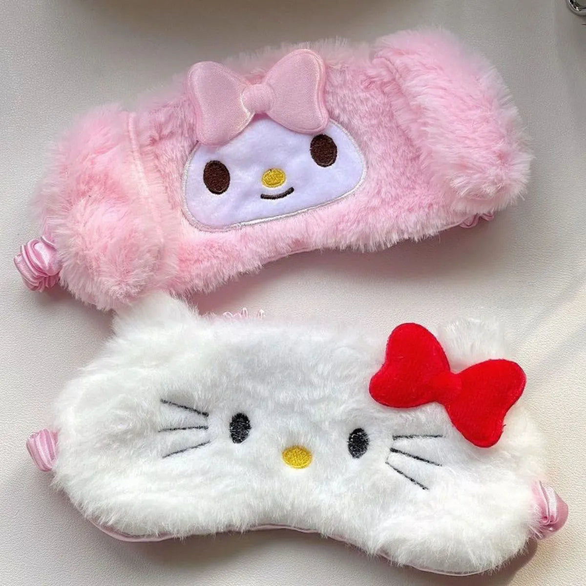 My Melody and Hello Kitty Eye Masks - Tinyminymo
