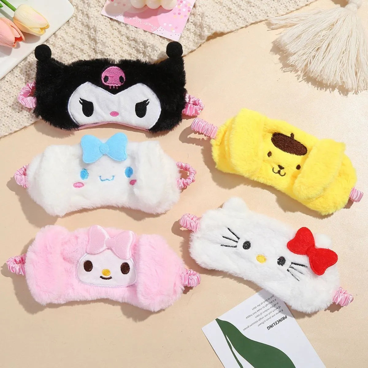 All Designs of Sanrio Eye Masks - Tinyminymo