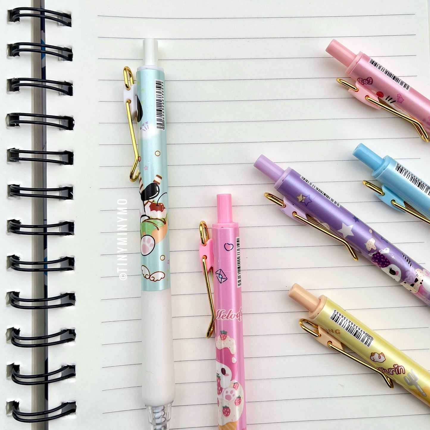 Sanrio Gel Pen Set - Tinyminymo