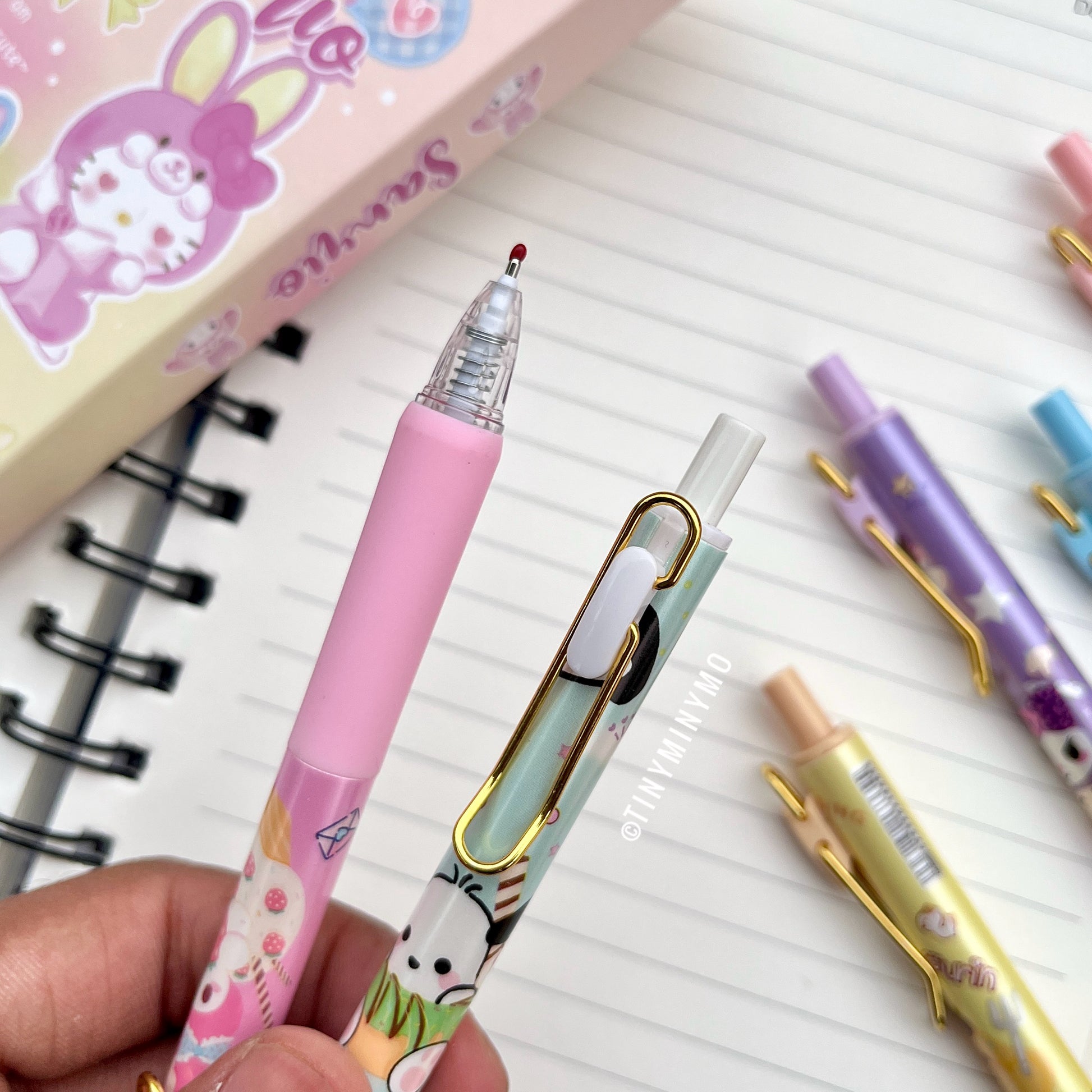 Sanrio Gel Pen Set - Tinyminymo