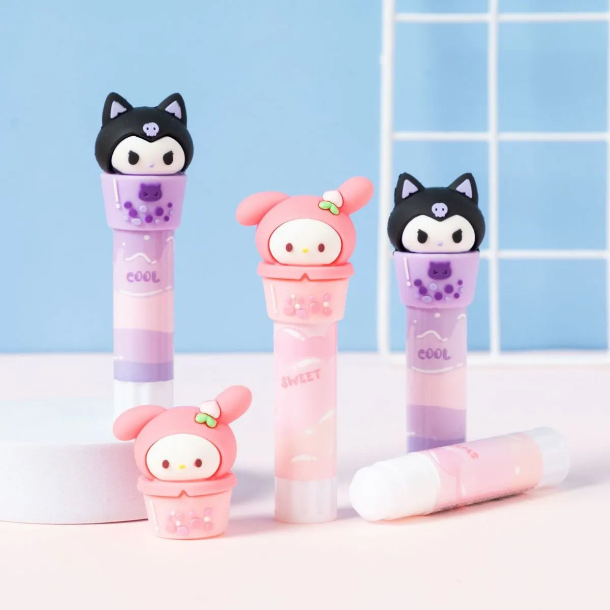 Kuromi and My Melody Gluesticks - Tinyminymo