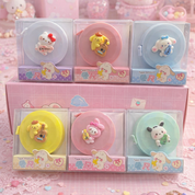 All designs of Sanrio themed tape measures in clear packaging - Tinyminymo