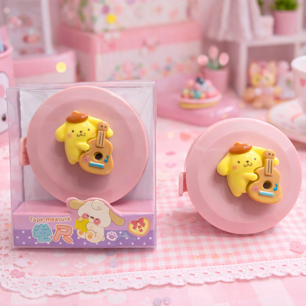 Kawaii-themed Tape Measure with Sanrio Character - Tinyminymo