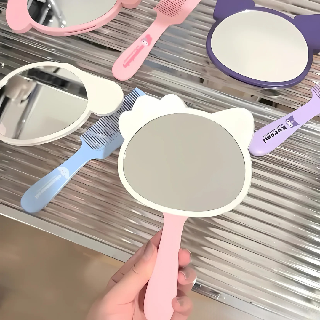 Sanrio Mirror with Comb - Tinyminymo
