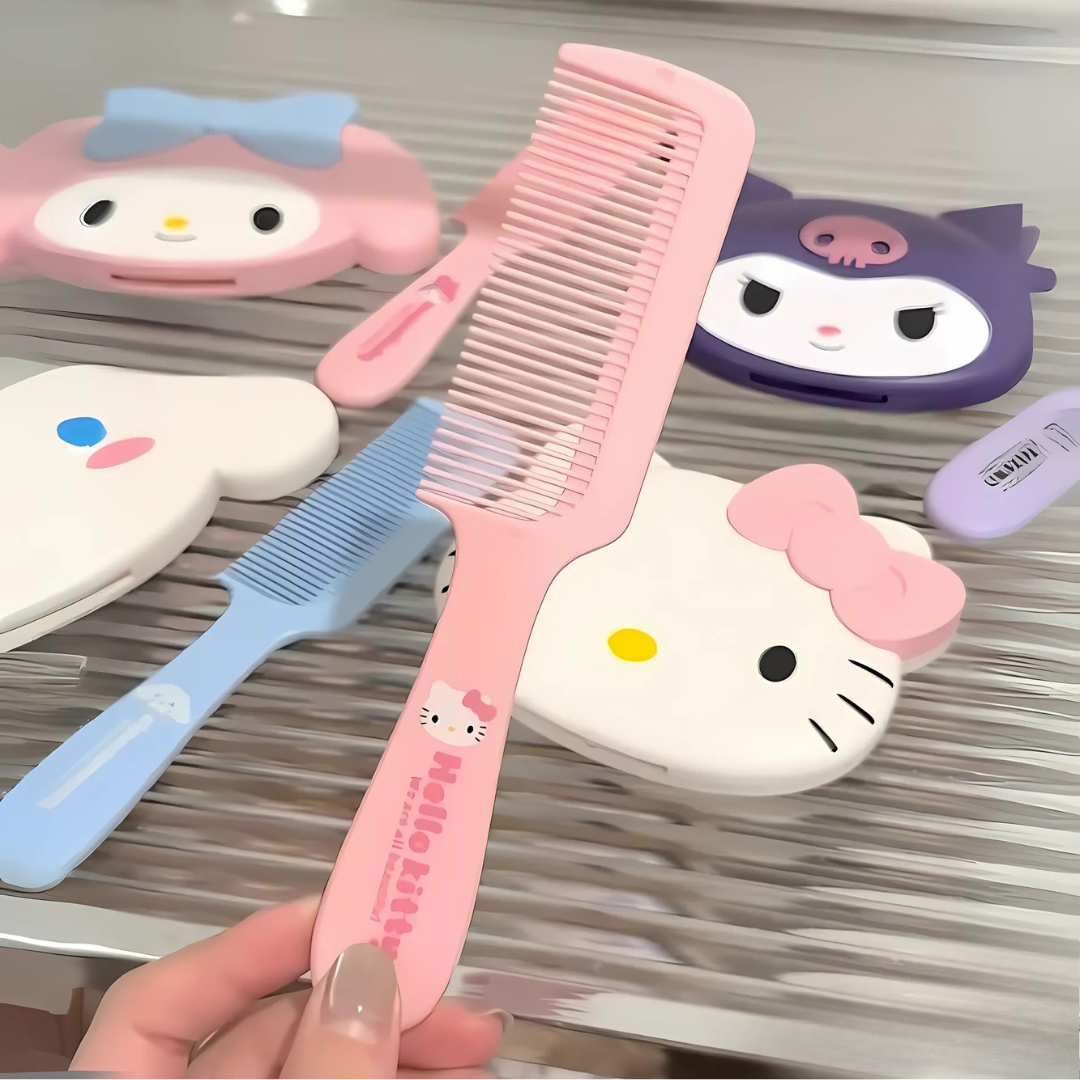 Sanrio Mirror with Comb - Tinyminymo