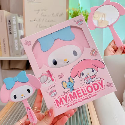 Sanrio Mirror with Comb - Tinyminymo
