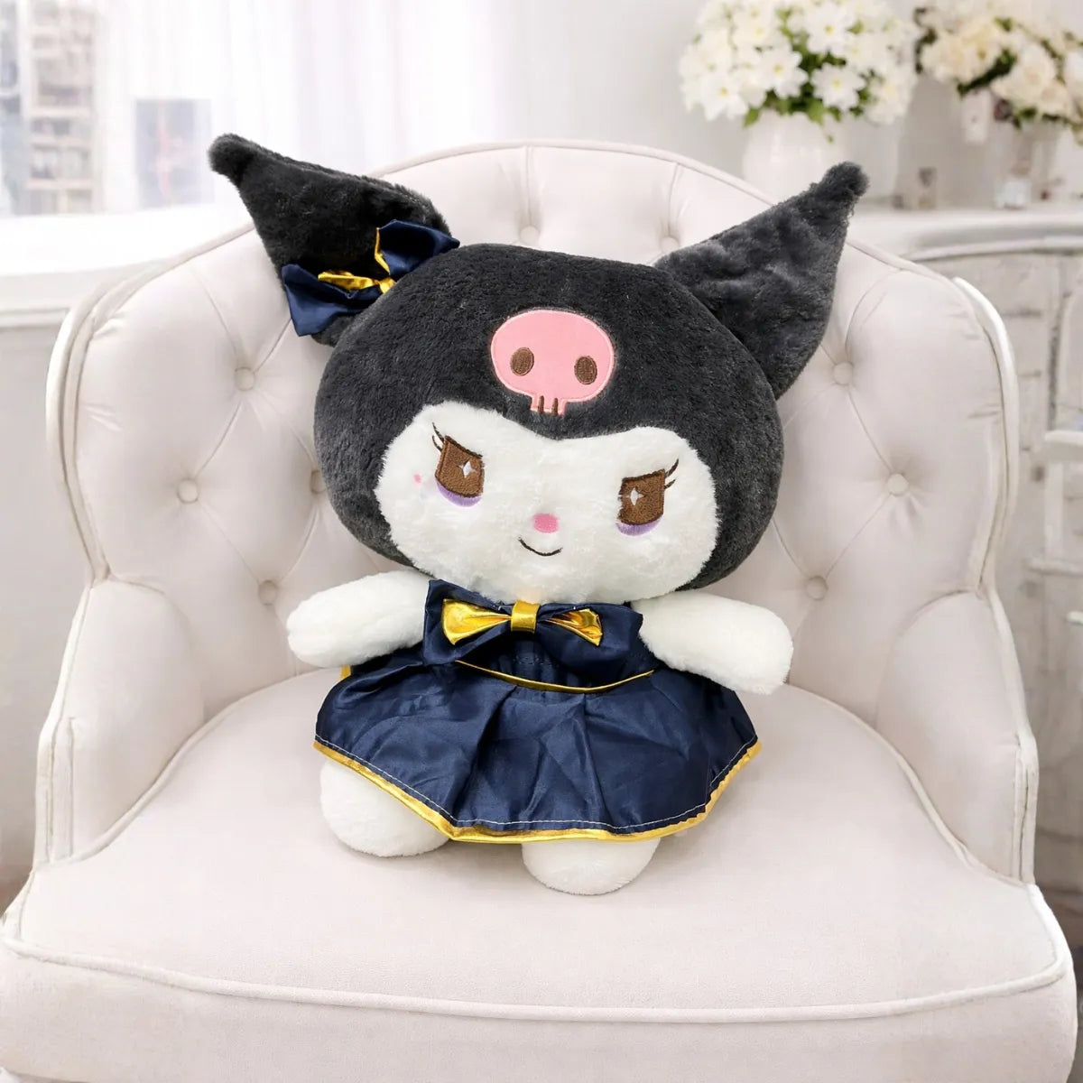 Kuromi Plushie with Blanket - Tinyminymo