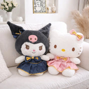 Two Sanrio Plushies with Blanket - Tinyminymo