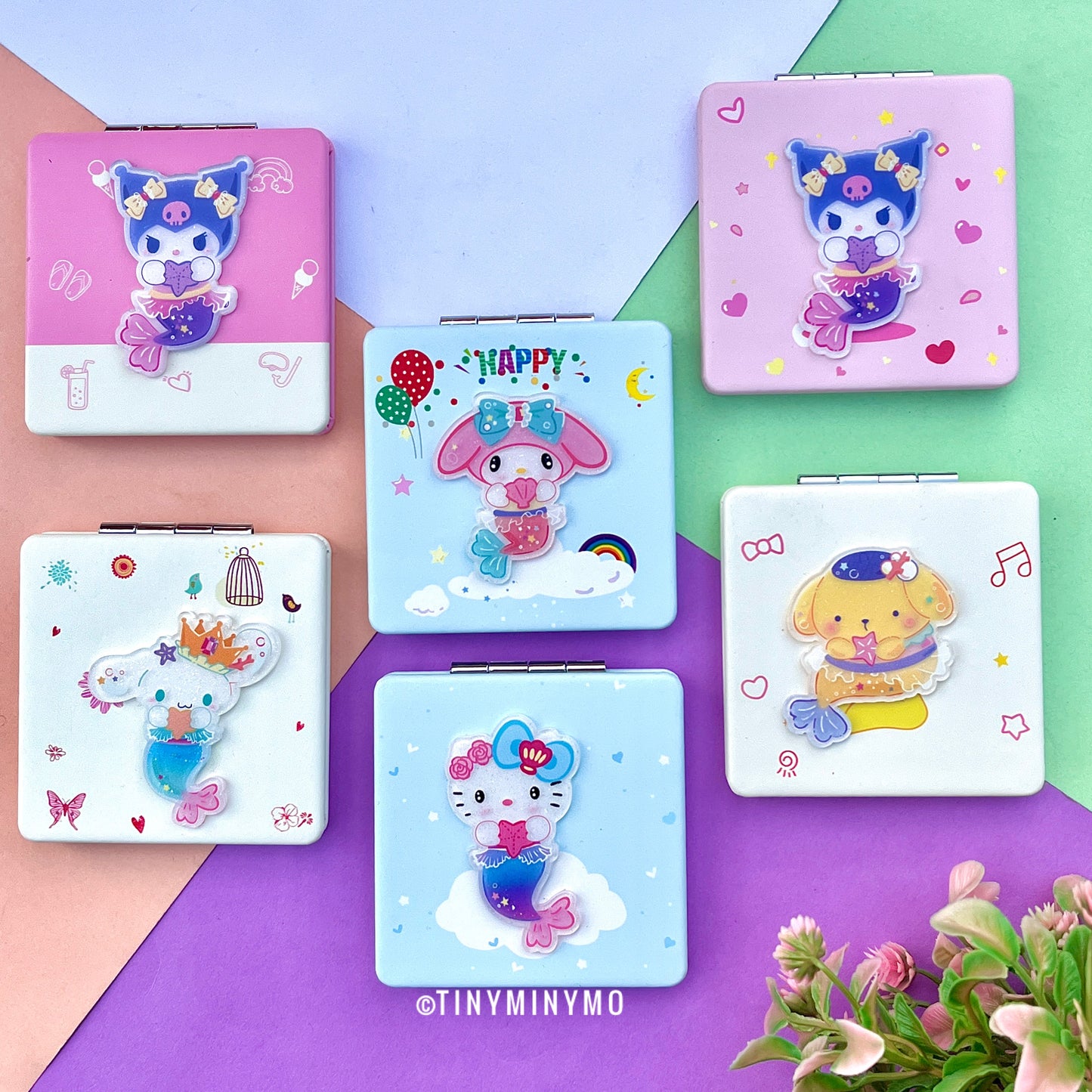 Sanrio Pocket Mirror - Tinyminymo