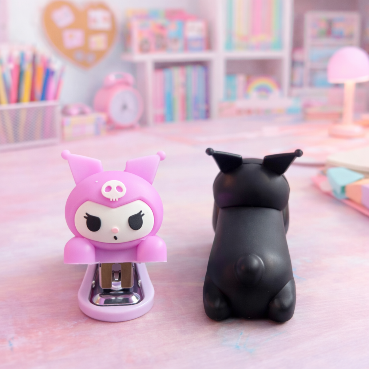 Kuromi Stapler in Purple and Black Color - Tinyminymo