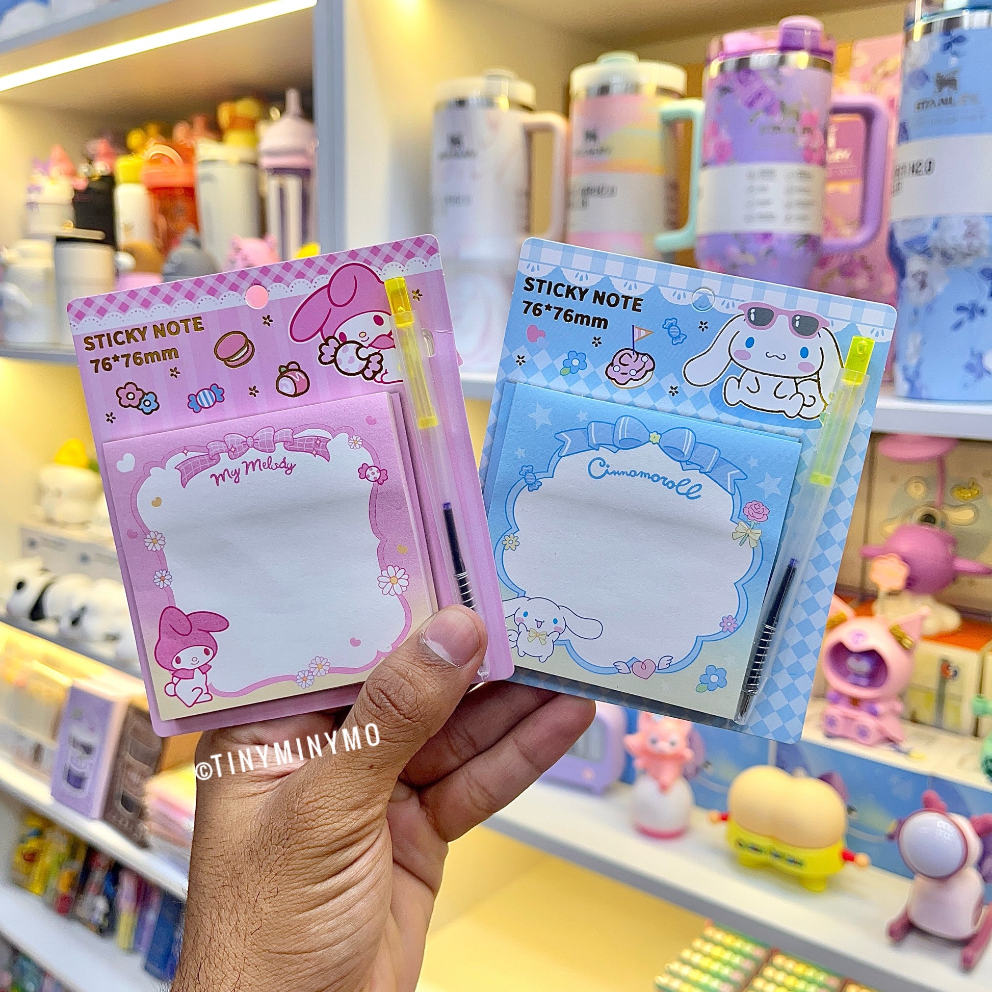Sanrio Sticky Note with Pen - Tinyminymo