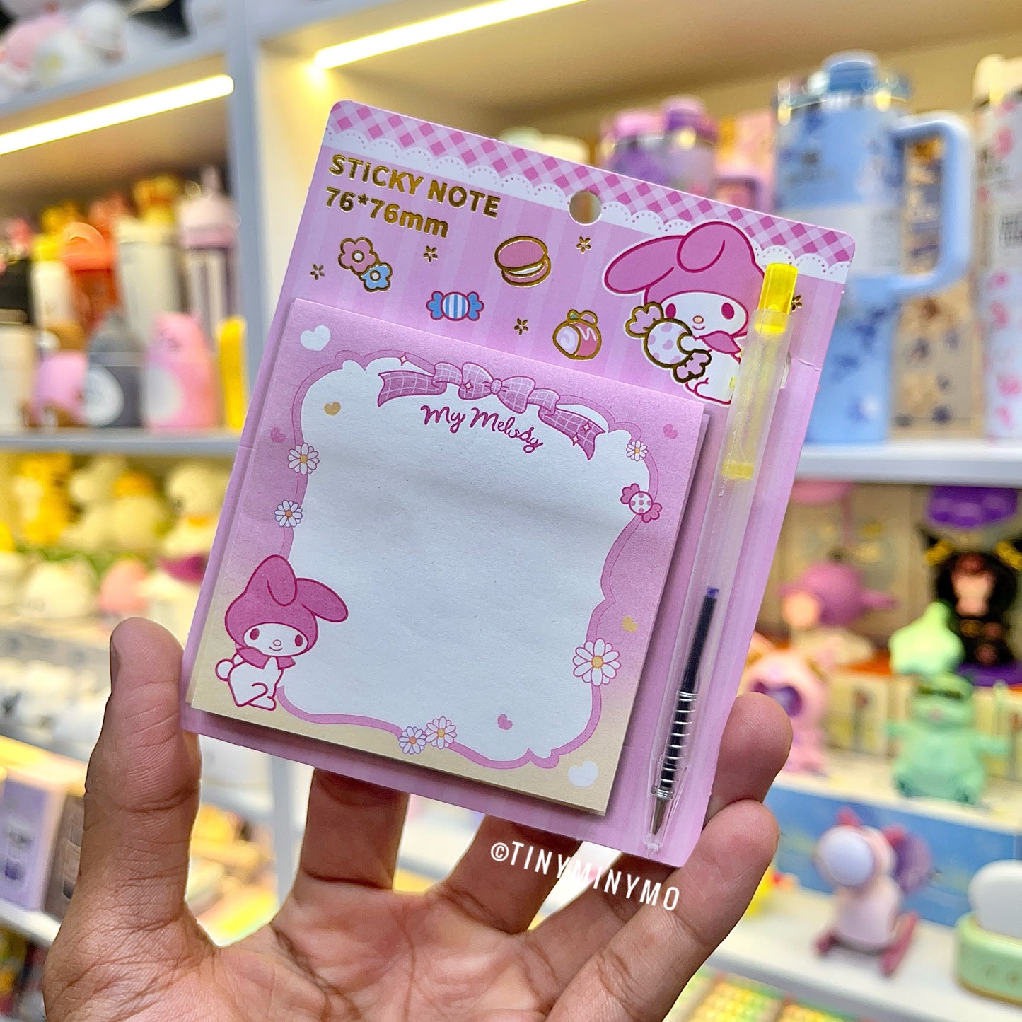 Sanrio Sticky Note with Pen - Tinyminymo