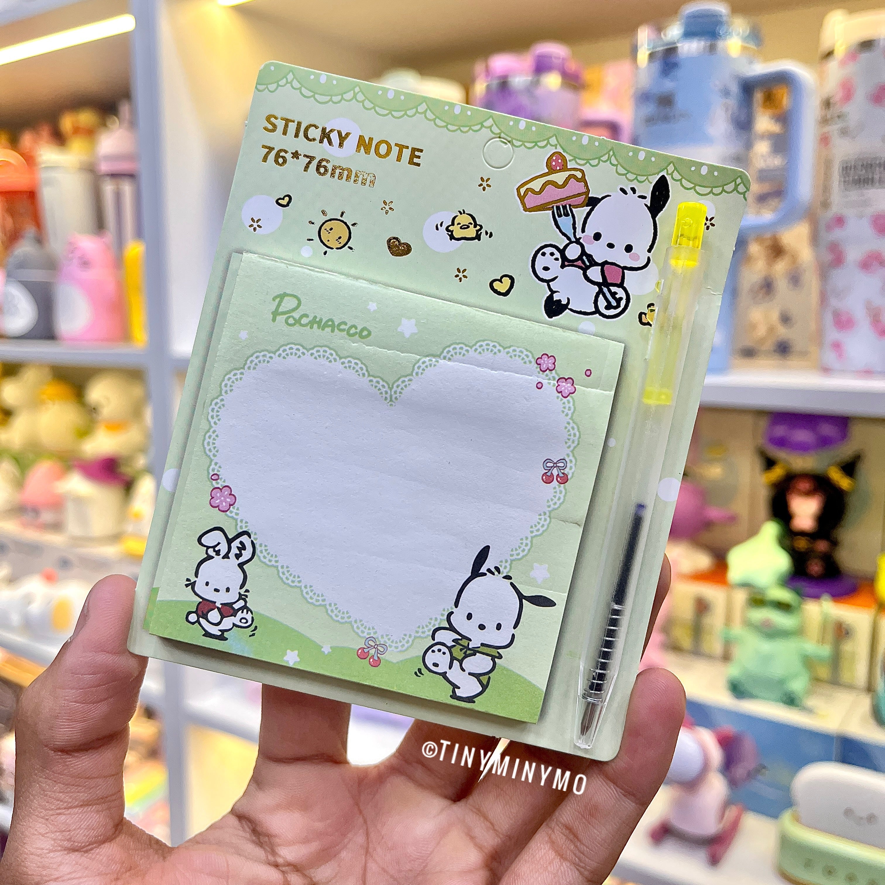 Sanrio Sticky Note with Pen - Tinyminymo