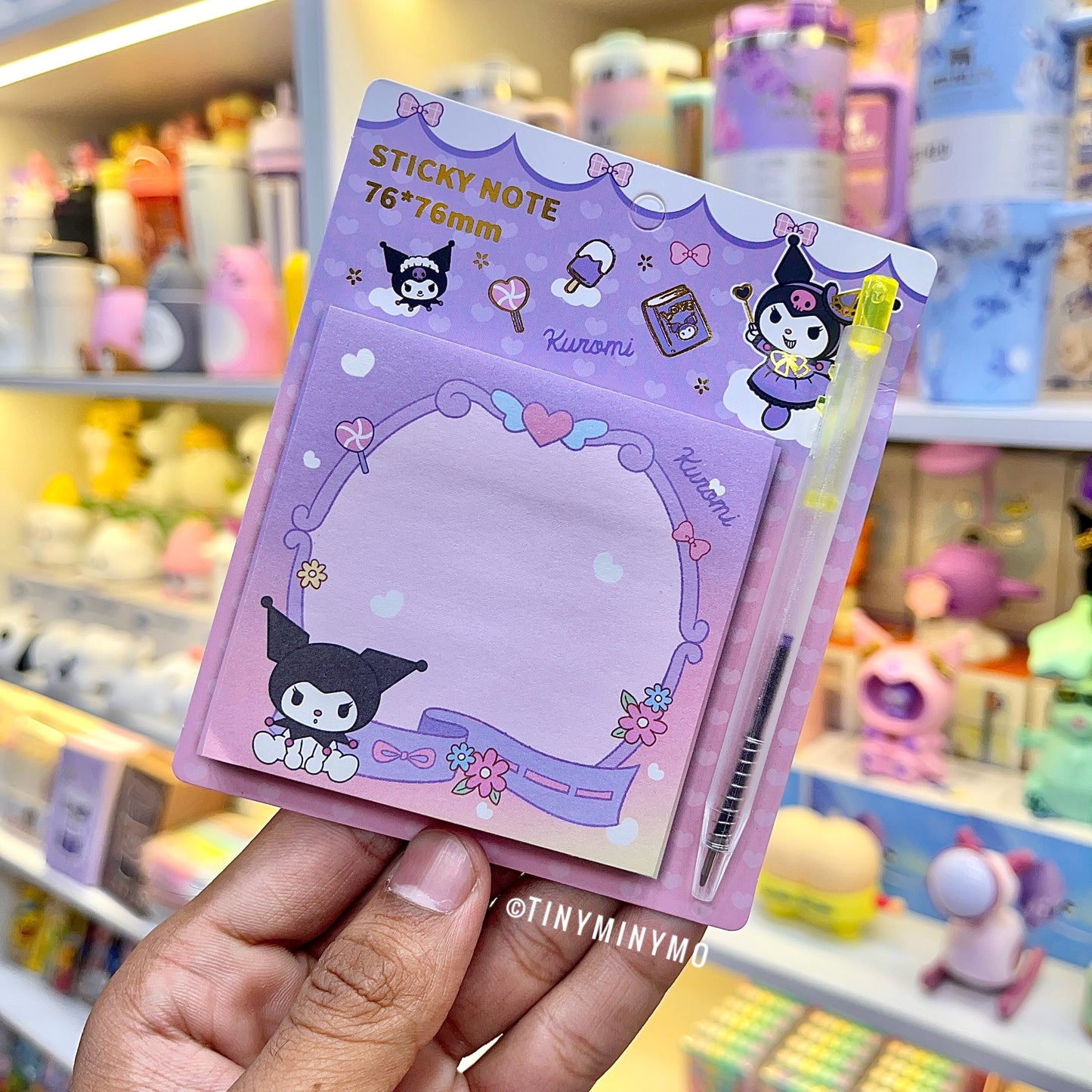 Sanrio Sticky Note with Pen - Tinyminymo