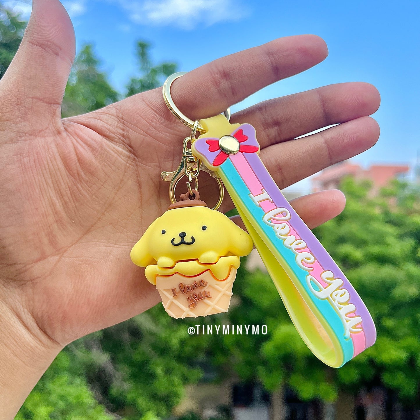 Sanrio Sundae 3D Keychain - Tinyminymo