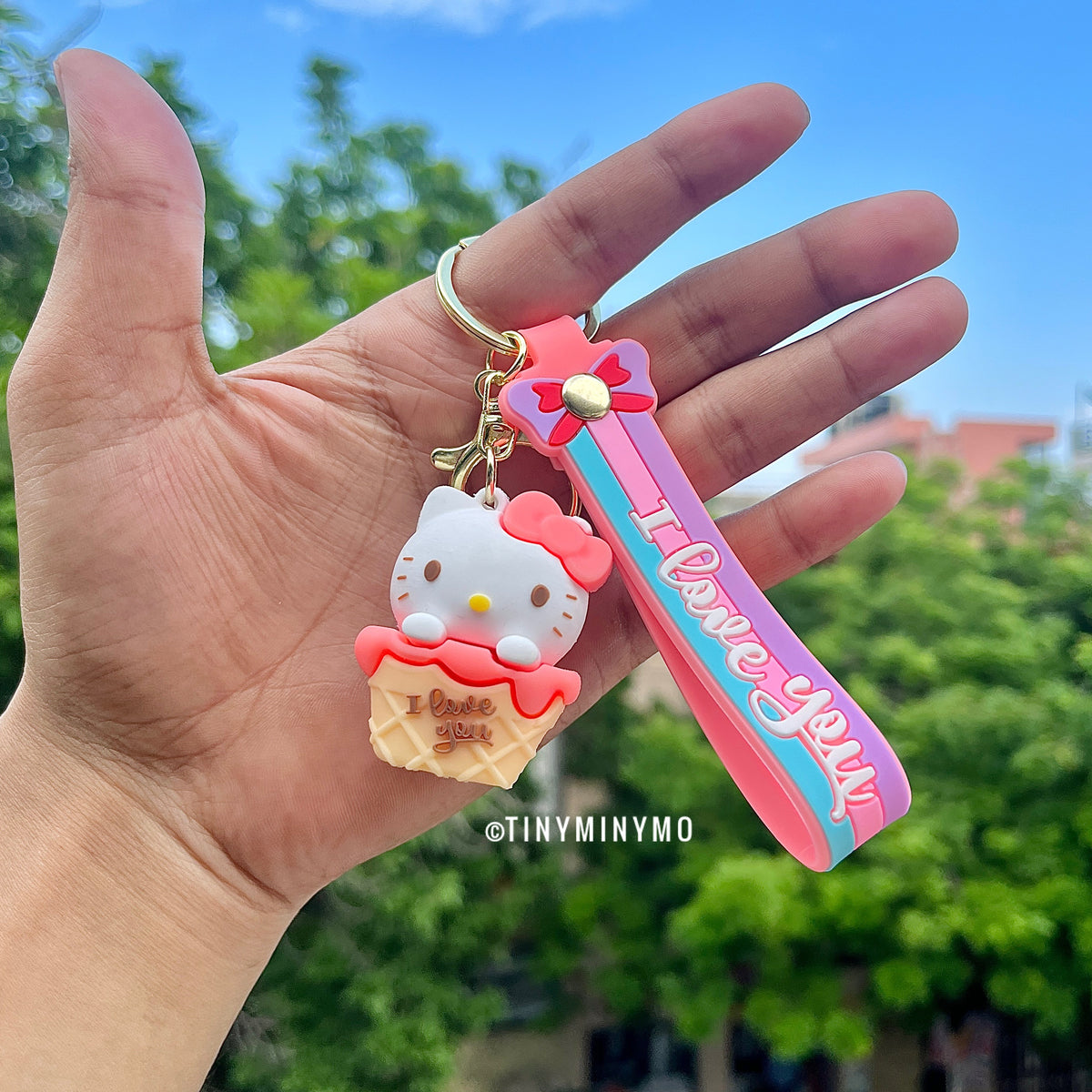 Sanrio Sundae 3D Keychain - Tinyminymo