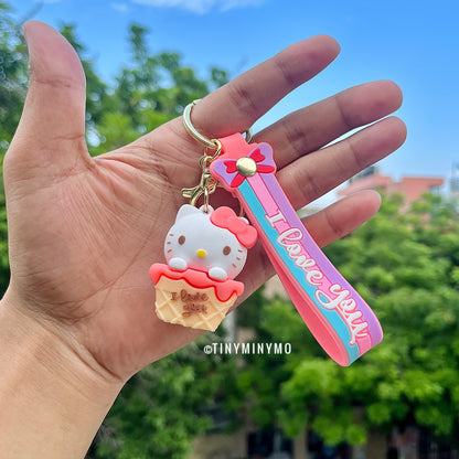 Sanrio Sundae 3D Keychain - Tinyminymo