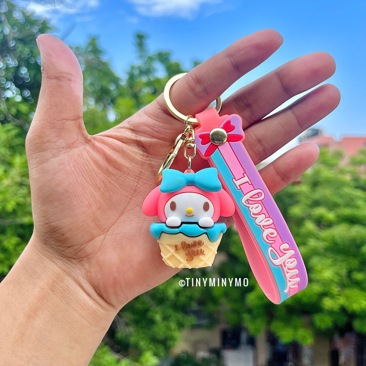 Sanrio Sundae 3D Keychain - Tinyminymo