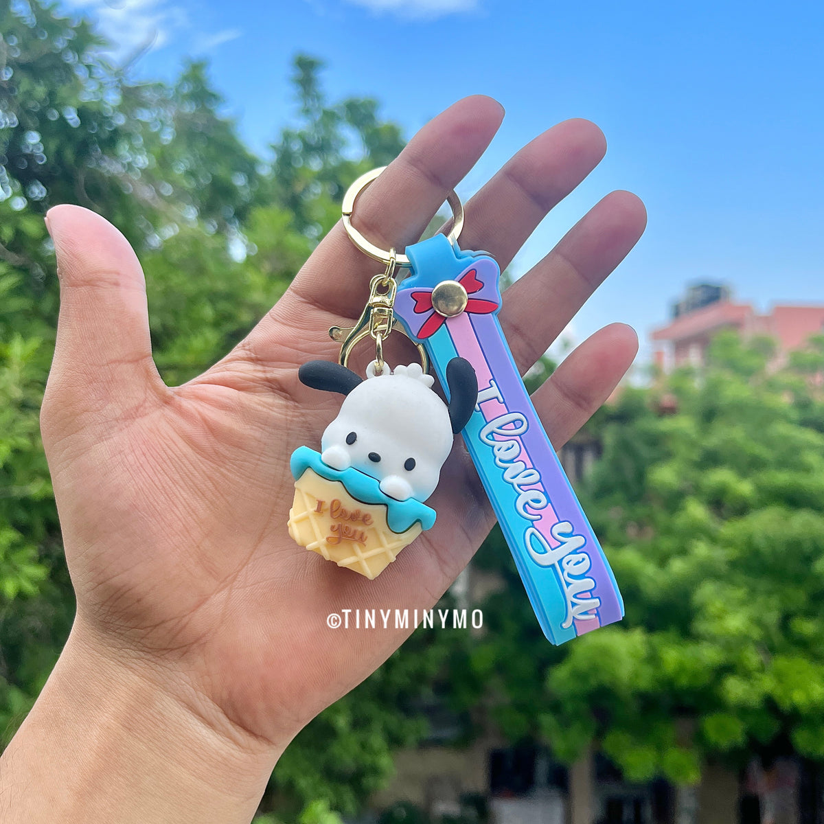 Sanrio Sundae 3D Keychain - Tinyminymo