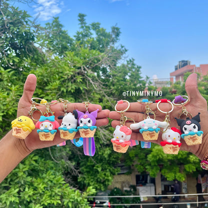 Sanrio Sundae 3D Keychain - Tinyminymo