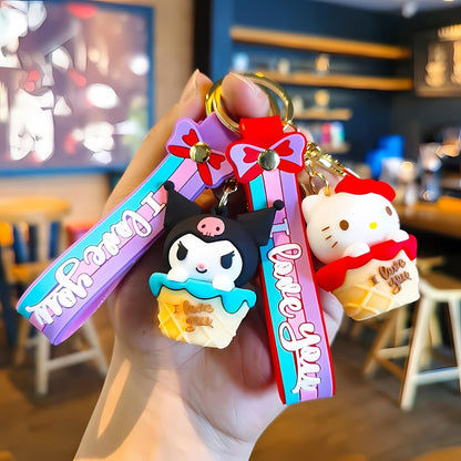Sanrio Sundae 3D Keychain - Tinyminymo