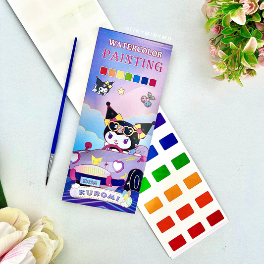 Sanrio Water Color Painting Pad - Tinyminymo