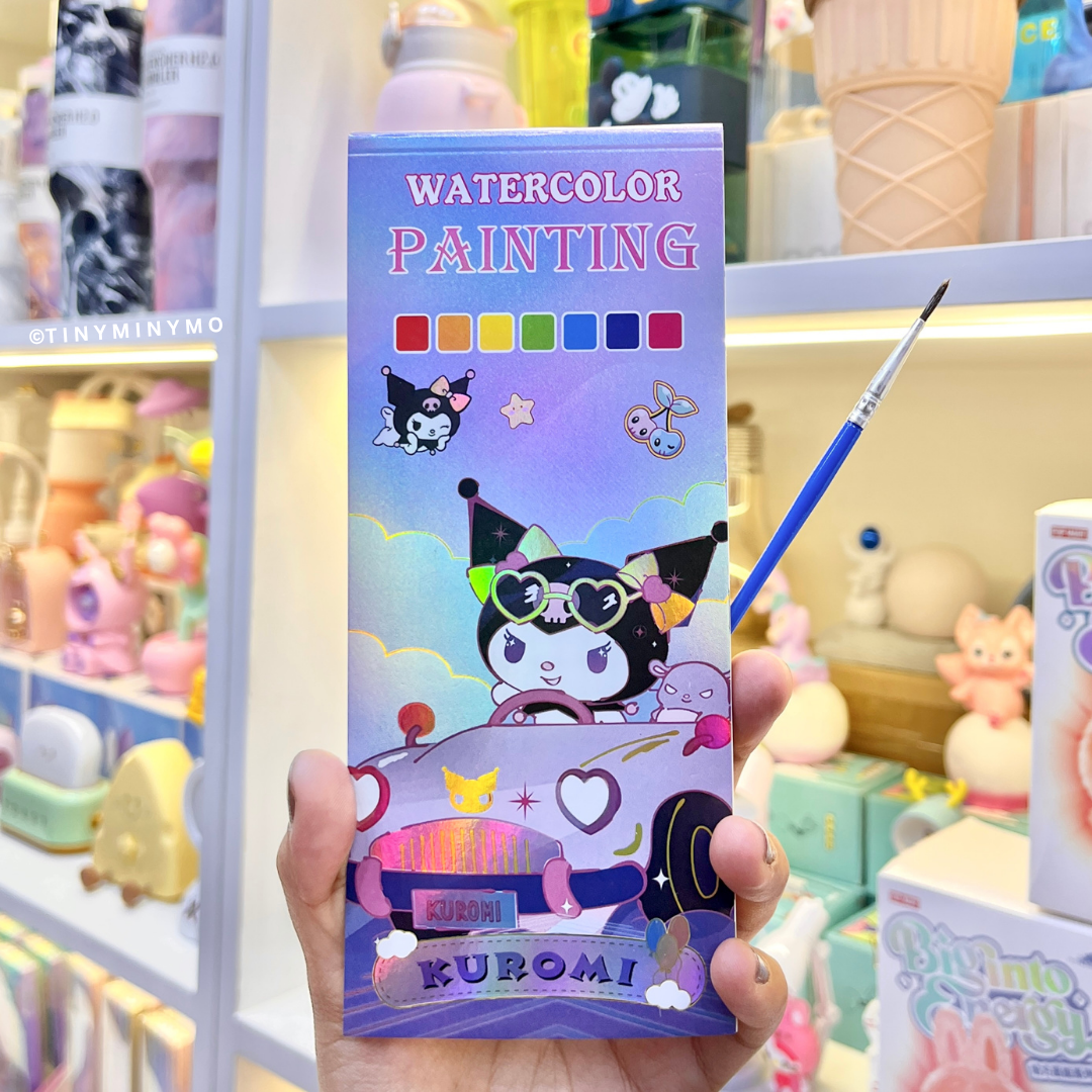 Sanrio Water Color Painting Pad - Tinyminymo