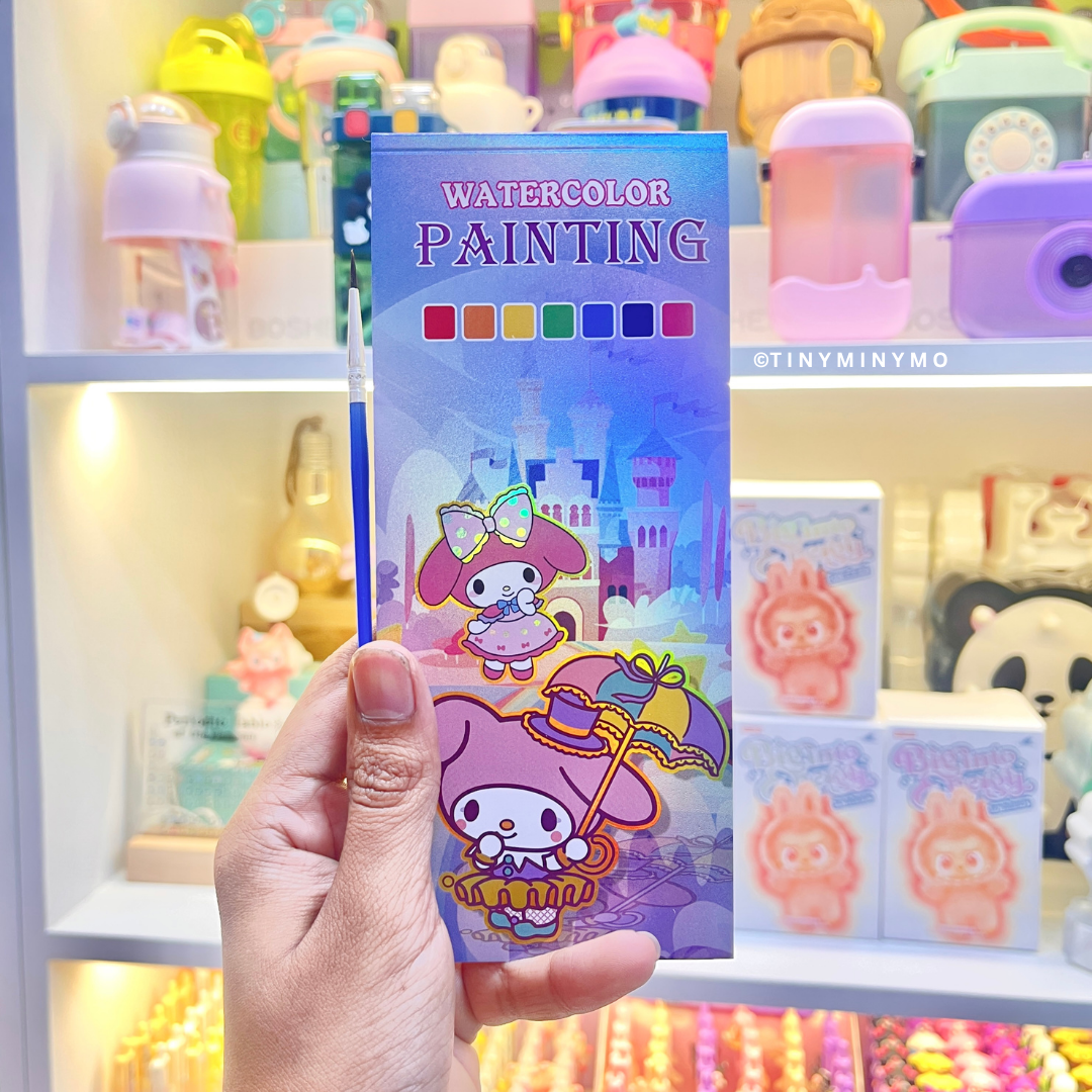 Sanrio Water Color Painting Pad - Tinyminymo