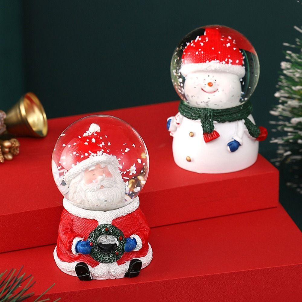 Santa Snow Globe with Light - Tinyminymo