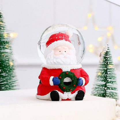 Santa Snow Globe with Light - Tinyminymo