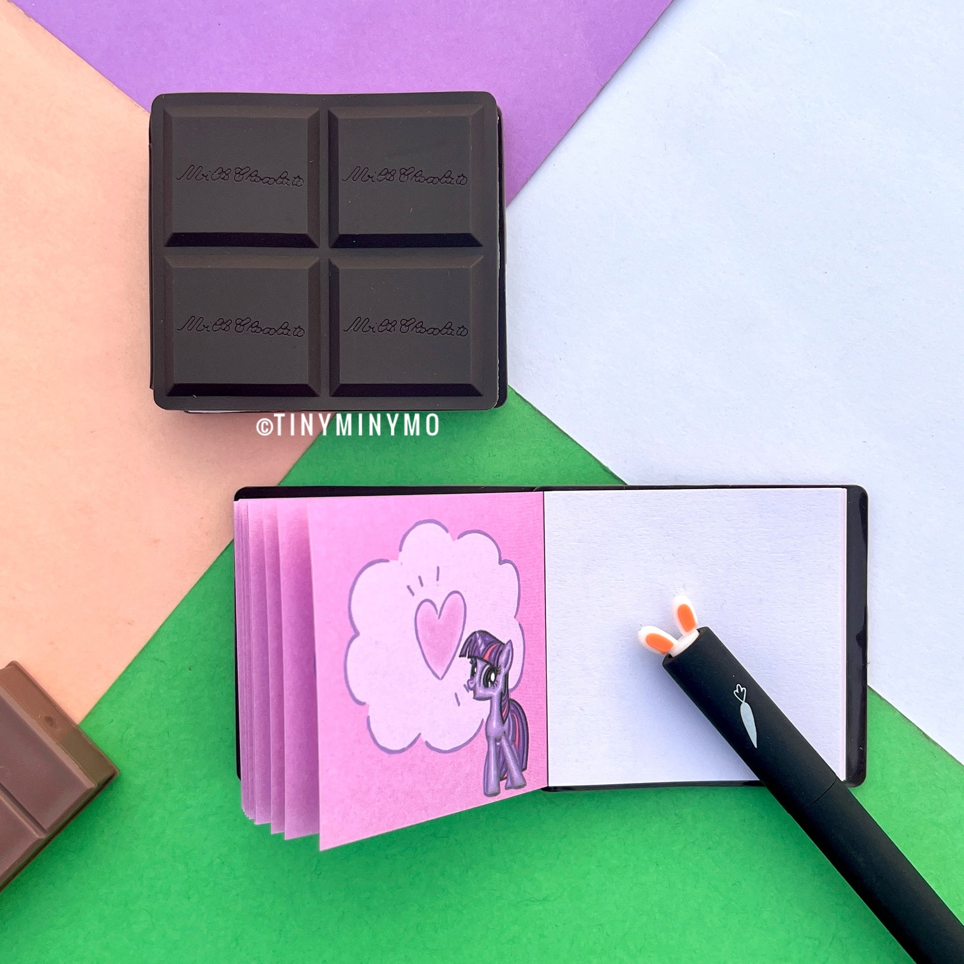 Scented Chocolate Bar Memopad - Tinyminymo