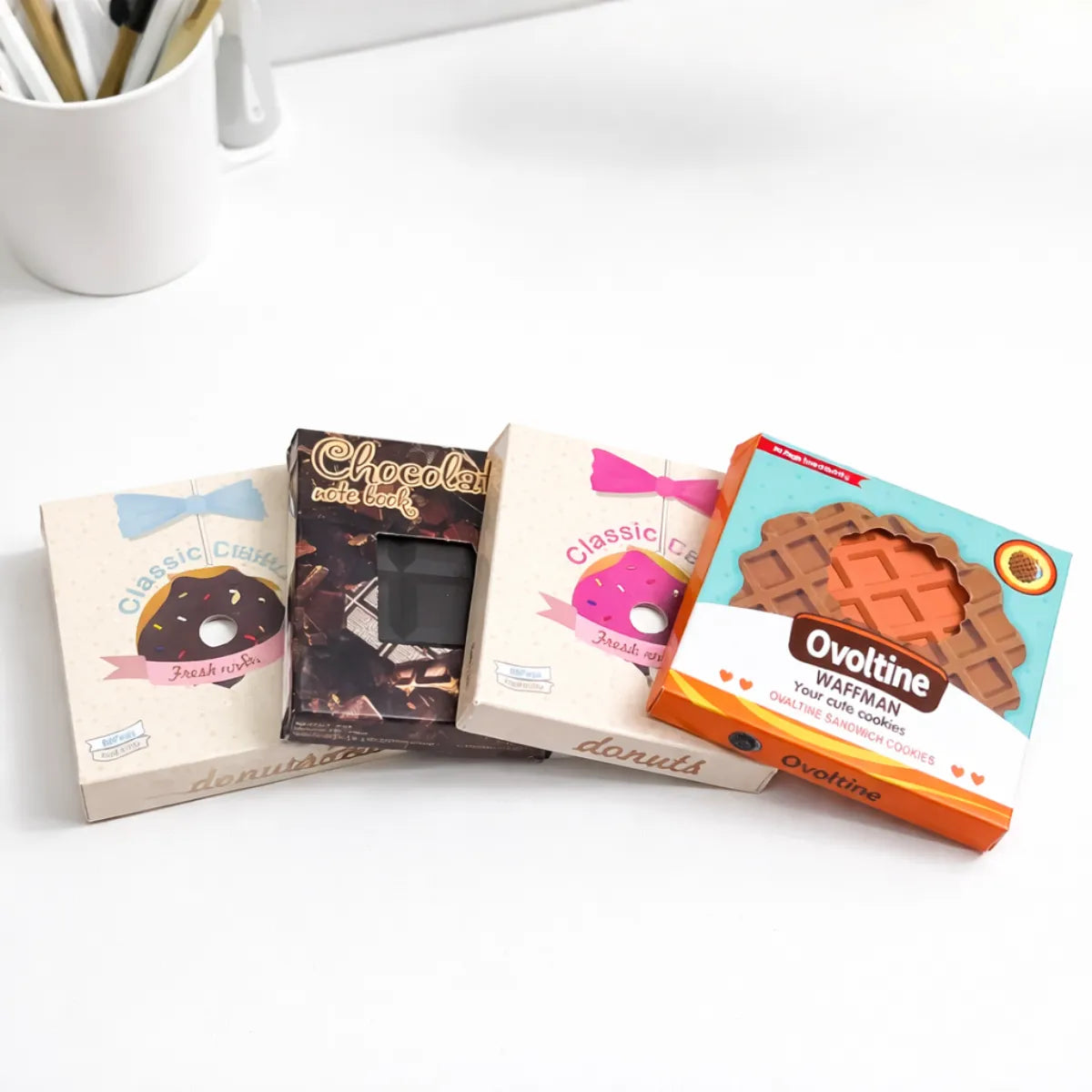 Four Designs of Scented Dessert Memopads - Tinyminymo