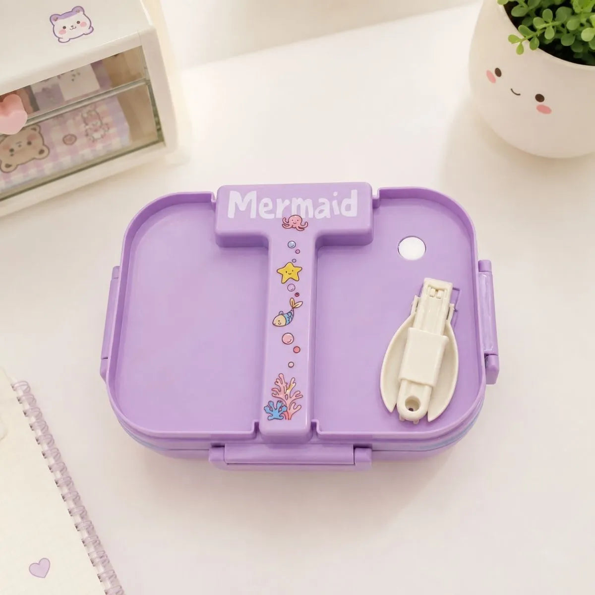 Inside the Mermaid Lunch Box - Tinyminymo
