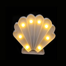 Load image into Gallery viewer, Sea Shell Marquee Light - Tinyminymo
