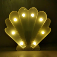 Load image into Gallery viewer, Sea Shell Marquee Light - Tinyminymo
