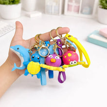 Load image into Gallery viewer, Collection of Sea World Keychains - Tinyminymo
