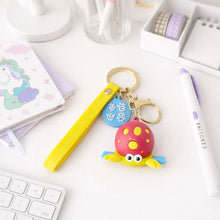Load image into Gallery viewer, Crab Design Silicone Keychain - Tinyminymo
