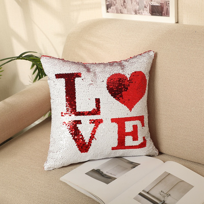 Love Sequin Cushion - Tinyminymo
