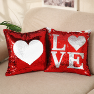 Two Love themed Sequin Cushions - Tinyminymo