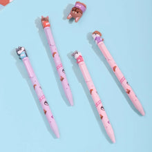 Load image into Gallery viewer, Four Pink Color Pens in Different Dog Designs - Tinyminymo

