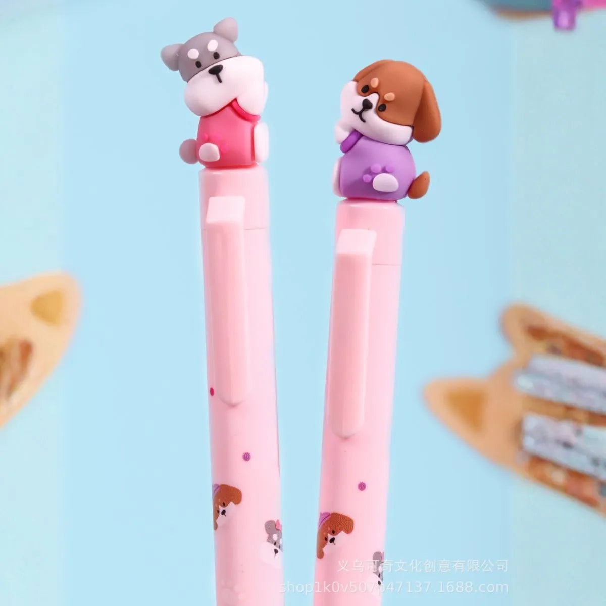 Two Cute Dog Design Pens - Tinyminymo