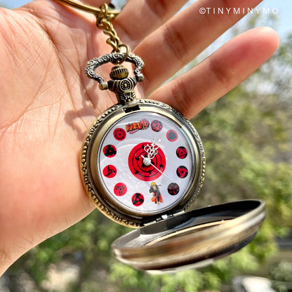Sharingan Pocket Watch Keychain - Tinyminymo