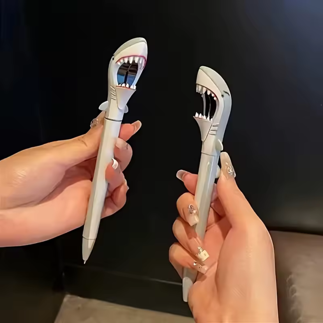 Two Grey Shark Pens - Tinyminymo