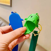 Shark Slipper 3D Keychain - Tinyminymo