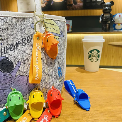 Shark Slipper 3D Keychain - Tinyminymo