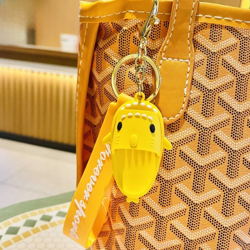 Shark Slipper 3D Keychain - Tinyminymo