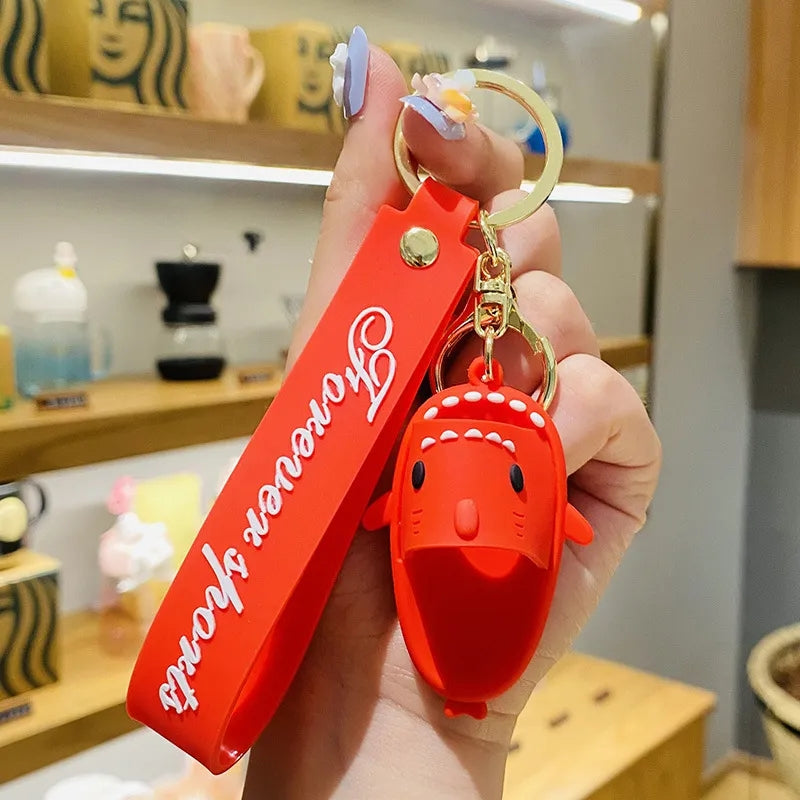 Shark Slipper 3D Keychain - Tinyminymo